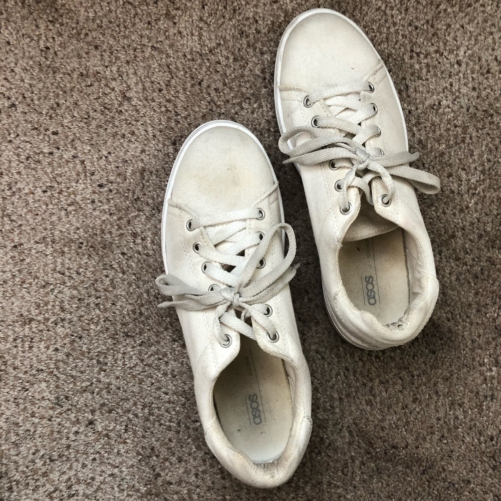 ASOS Canvas Platform Sneakers